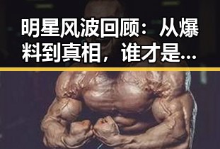 明星风波回顾：从爆料到真相，谁才是真正的赢家？
